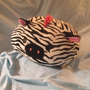 Zebra Black Pig nose pink mohawk Squishmallow Plush Stuffed animal toy